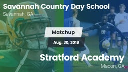 Matchup: Savannah Country Day vs. Stratford Academy  2019