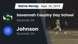 Recap: Savannah Country Day School vs. Johnson  2019