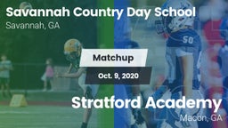 Matchup: Savannah Country Day vs. Stratford Academy  2020