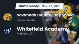 Recap: Savannah Country Day School vs. Whitefield Academy 2020