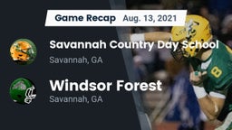 Recap: Savannah Country Day School vs. Windsor Forest  2021