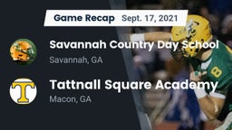 Recap: Savannah Country Day School vs. Tattnall Square Academy  2021