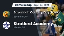 Recap: Savannah Country Day School vs. Stratford Academy  2021