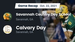 Recap: Savannah Country Day School vs. Calvary Day  2021