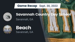 Recap: Savannah Country Day School vs. Beach  2022