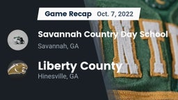 Recap: Savannah Country Day School vs. Liberty County  2022