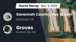 Recap: Savannah Country Day School vs. Groves  2022