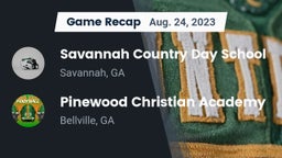 Recap: Savannah Country Day School vs. Pinewood Christian Academy 2023