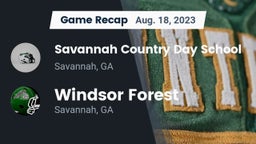 Recap: Savannah Country Day School vs. Windsor Forest  2023