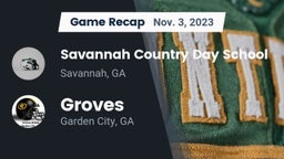 Recap: Savannah Country Day School vs. Groves  2023