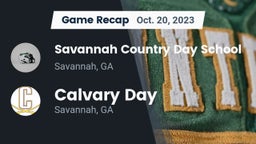 Recap: Savannah Country Day School vs. Calvary Day  2023