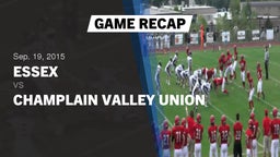 Recap: Essex  vs. Champlain Valley Union 2015