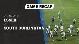 Recap: Essex  vs. South Burlington 2015