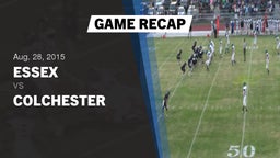 Recap: Essex  vs. Colchester  2015