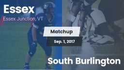 Matchup: Essex vs. South Burlington  2017