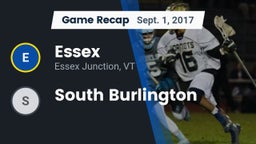 Recap: Essex  vs. South Burlington  2017