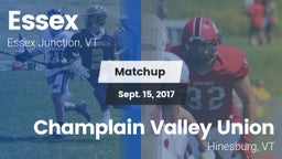 Matchup: Essex vs. Champlain Valley Union  2017