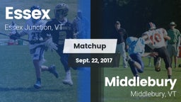 Matchup: Essex vs. Middlebury  2017