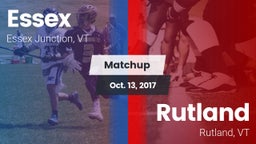Matchup: Essex vs. Rutland  2017