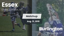 Matchup: Essex vs. Burlington  2018