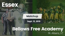 Matchup: Essex vs. Bellows Free Academy  2019