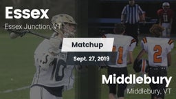 Matchup: Essex vs. Middlebury  2019