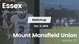 Matchup: Essex vs. Mount Mansfield Union  2019