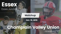 Matchup: Essex vs. Champlain Valley Union  2019