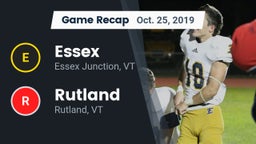 Recap: Essex  vs. Rutland  2019