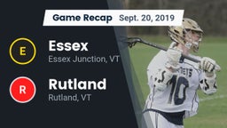 Recap: Essex  vs. Rutland  2019
