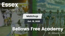 Matchup: Essex vs. Bellows Free Academy  2020
