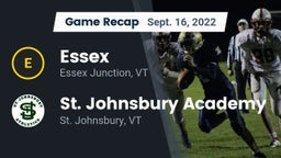 Recap: Essex  vs. St. Johnsbury Academy  2022