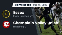 Recap: Essex  vs. Champlain Valley Union  2022