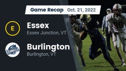 Recap: Essex  vs. Burlington  2022
