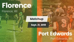 Matchup: Florence vs. Port Edwards  2018