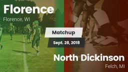 Matchup: Florence vs. North Dickinson  2018