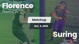 Matchup: Florence vs. Suring  2019