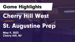 Cherry Hill West  vs St. Augustine Prep  Game Highlights - May 9, 2022