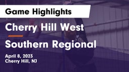 Cherry Hill West  vs Southern Regional  Game Highlights - April 8, 2023