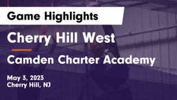 Cherry Hill West  vs Camden Charter Academy Game Highlights - May 3, 2023