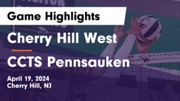 Cherry Hill West  vs CCTS Pennsauken Game Highlights - April 19, 2024