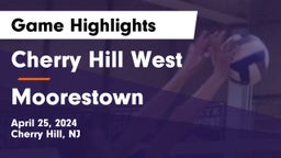 Cherry Hill West  vs Moorestown Game Highlights - April 25, 2024