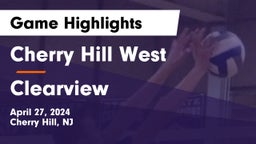 Cherry Hill West  vs Clearview  Game Highlights - April 27, 2024
