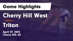Cherry Hill West  vs Triton  Game Highlights - April 29, 2024