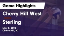 Cherry Hill West  vs Sterling  Game Highlights - May 8, 2024
