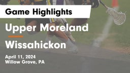 Upper Moreland  vs Wissahickon  Game Highlights - April 11, 2024