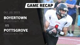 Recap: Boyertown  vs. Pottsgrove  2015