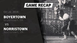 Recap: Boyertown  vs. Norristown  2016