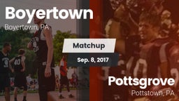 Matchup: Boyertown vs. Pottsgrove  2017