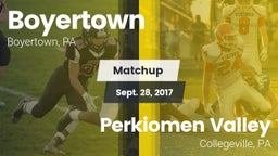 Matchup: Boyertown vs. Perkiomen Valley  2017